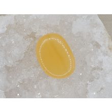 Sárga kalcit marokkő lapos 