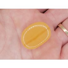 Sárga kalcit marokkő lapos 