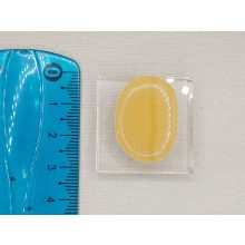 Sárga kalcit marokkő lapos 