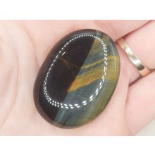 Sólyomszem multi marokkő lapos nagy  