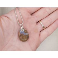 Szárdonix medál  lapos 