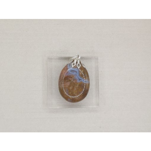 Szárdonix medál  lapos 