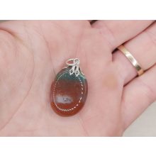 Szárdonix medál  lapos 