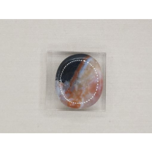 Szárdonix marokkő lapos