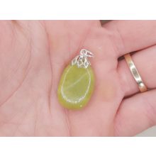 Szerpentin medál lapos