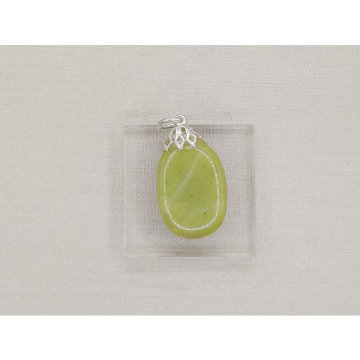 Szerpentin medál lapos