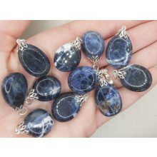 Szodalit medál lapos véletlenszerűen