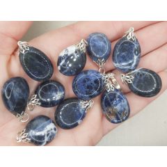 Szodalit medál lapos véletlenszerűen