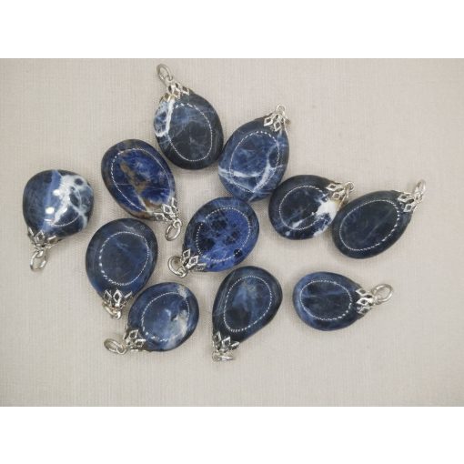 Szodalit medál lapos véletlenszerűen