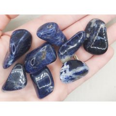 Szodalit marokkő véletlenszerűen