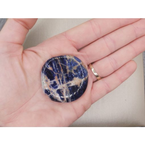 Szodalit marokkő lapos nagy