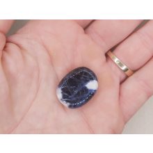 Szodalit marokkő lapos kicsi