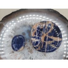 Szodalit marokkő lapos kicsi