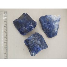 Szodalit nyers kő nagy véletlenszerűen