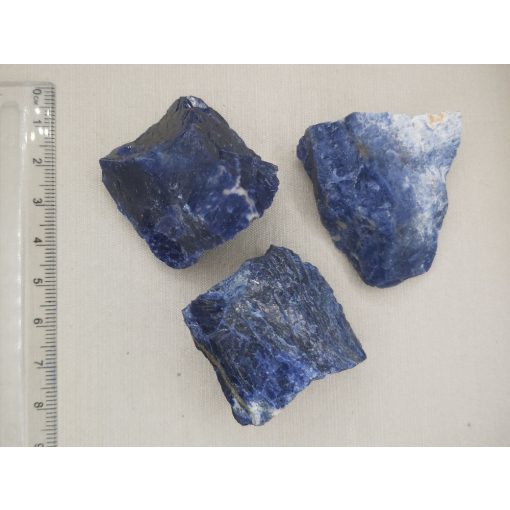 Szodalit nyers kő nagy véletlenszerűen