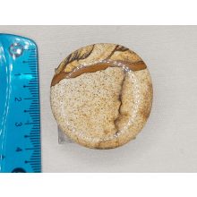 Tájkép jáspis marokkő lapos