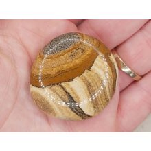 Tájkép jáspis marokkő lapos