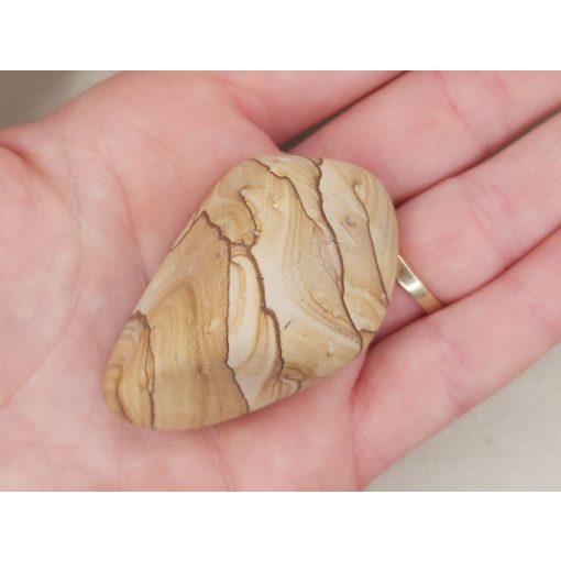 Tájkép jáspis marokkő nagy