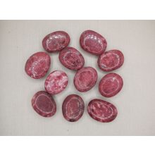 Thulit marokkő lapos kicsi véletlenszerűen