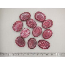 Thulit marokkő lapos kicsi véletlenszerűen