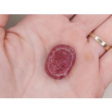 Thulit marokkő lapos kicsi