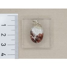 Tibeti kvarc medál kaboson