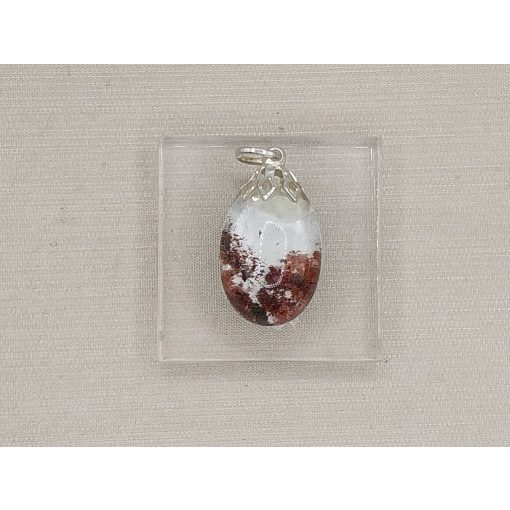 Tibeti kvarc medál kaboson