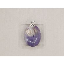 Tiffany kő medál kaboson