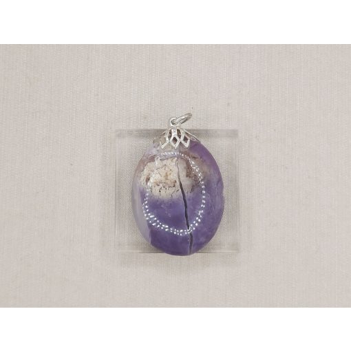 Tiffany kő medál kaboson