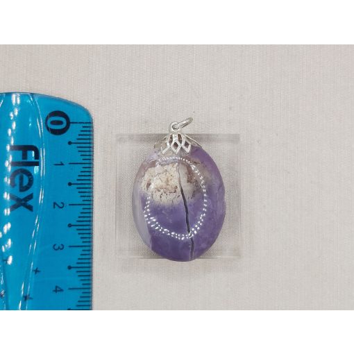 Tiffany kő medál kaboson