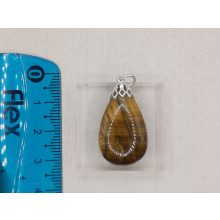 Tigrisszem medál csepp alakú