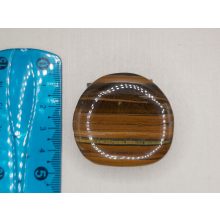 Tigrisszem marokkő nagy lapos