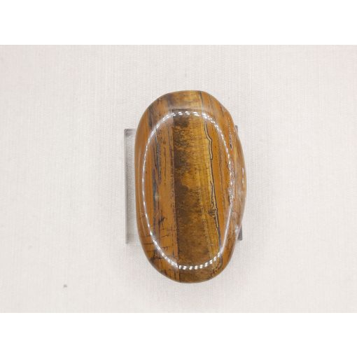 Tigrisszem marokkő nagy lapos