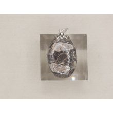 Turitella jáspis medál kaboson