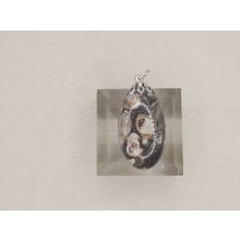 Turitella jáspis medál kaboson