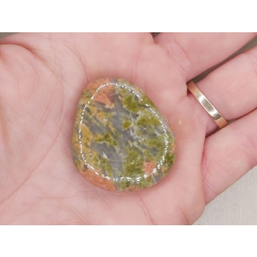 Unakit marokkő lapos nagy