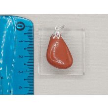 Vörös  jáspis medál