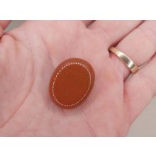 Vörös  jáspis marokkő lapos kicsi