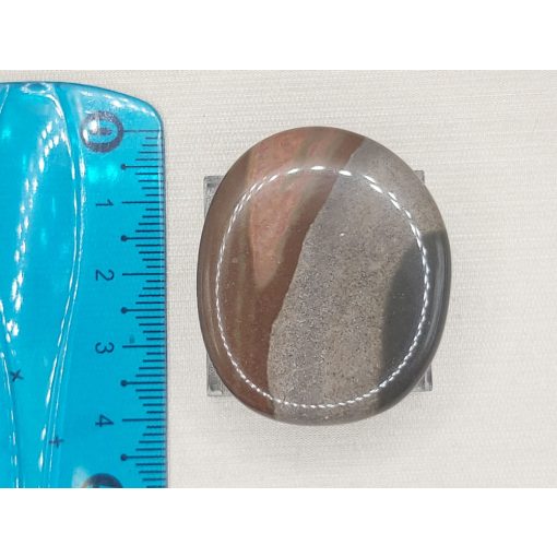 Vörös  jáspis marokkő lapos