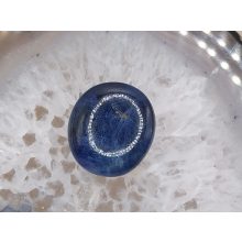 Zafír marokkő közepes lapos