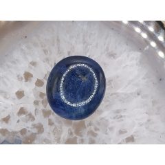 Zafír marokkő közepes lapos