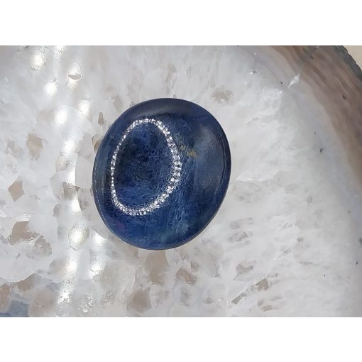 Zafír marokkő közepes lapos