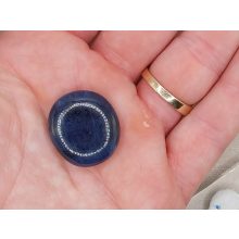 Zafír marokkő közepes lapos