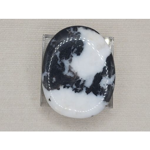 Zebra  jáspis marokkő lapos nagy