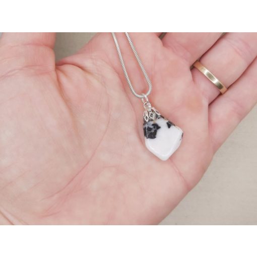 Zebra jáspis medál