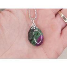 Rubin Zoizit medál extra minőségű 