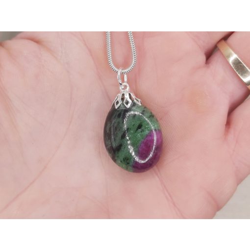 Rubin Zoizit medál extra minőségű 