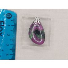 Rubin Zoizit medál extra minőségű 